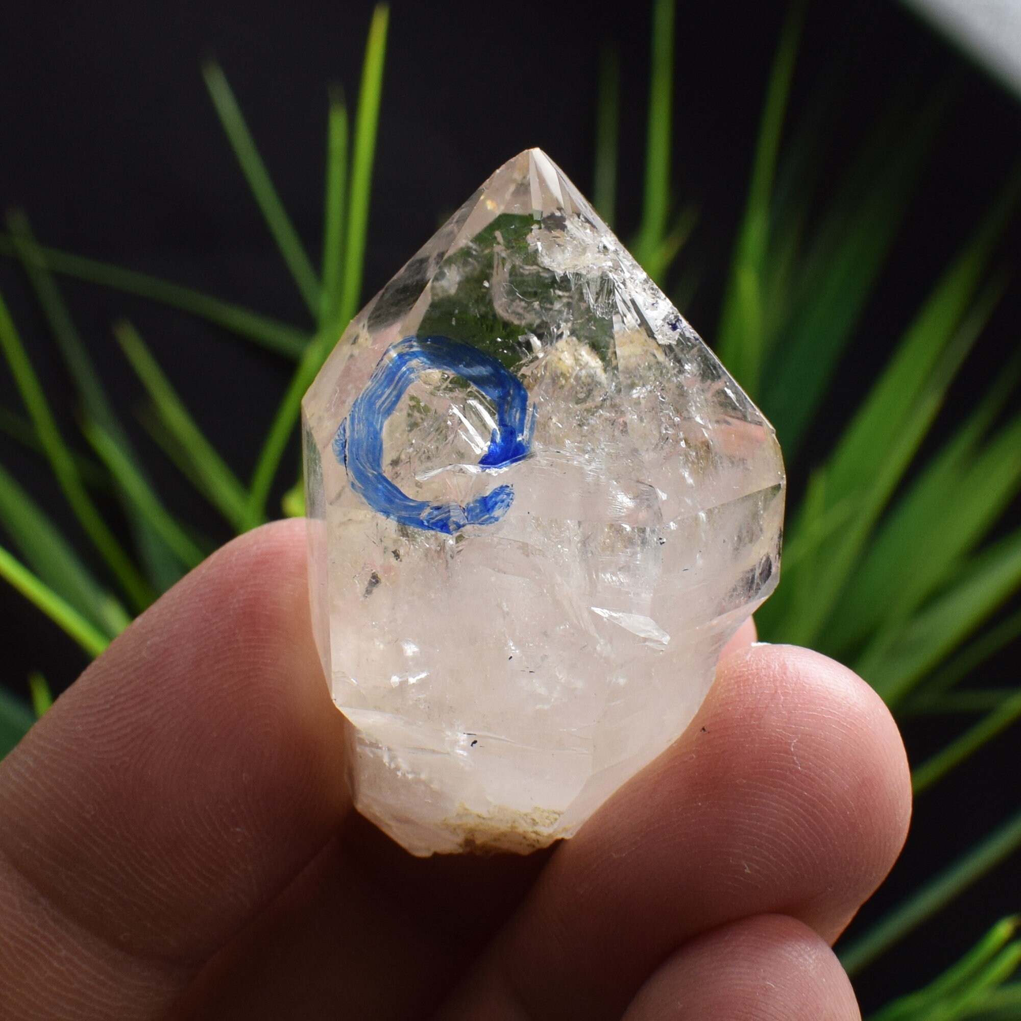 22g Moving Water Bubble Quartz Crystalenhydro Crystalmineral Etsy