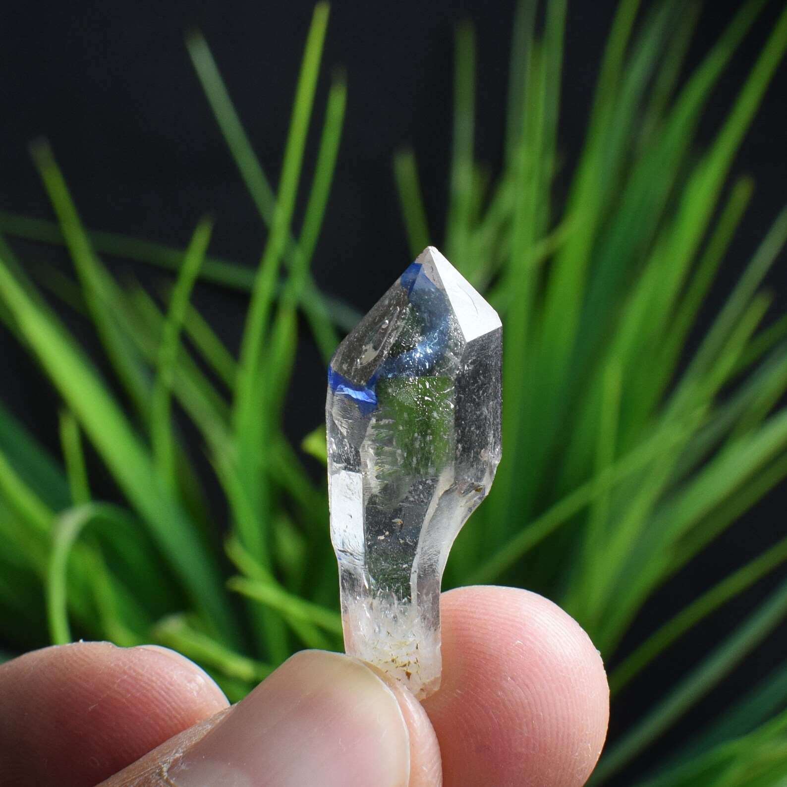 3.7g Moving Water Bubble Quartz CrystalEnhydro Etsy