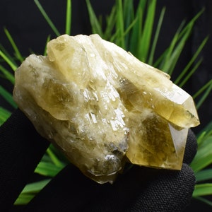 150g Natural Citrine Skeletal Elestial Crystal Point,Mineral Specimens,Rock Collection,phantom quartz crystal pyramid B588