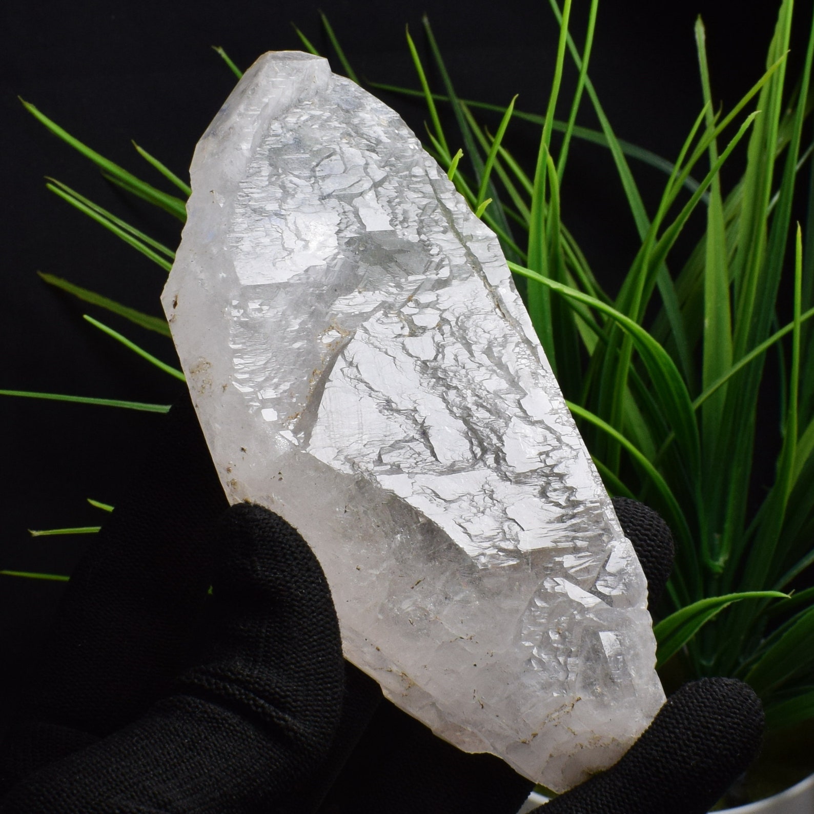 327g Moving Water Bubble Quartz Crystalenhydro Etsy