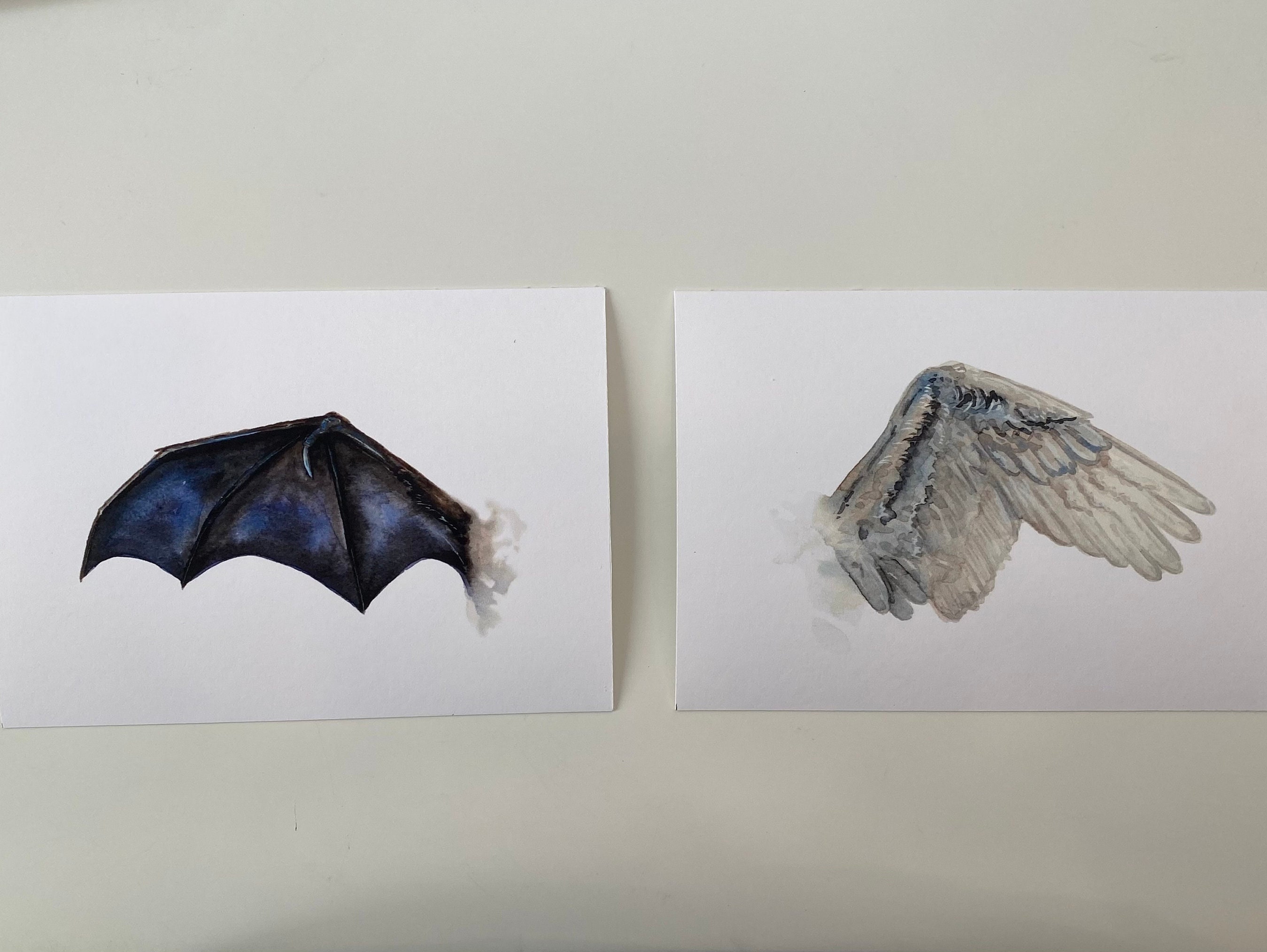 PRINT and Hunt Athalar wings / Crescent City hoeab hosab / Malakim