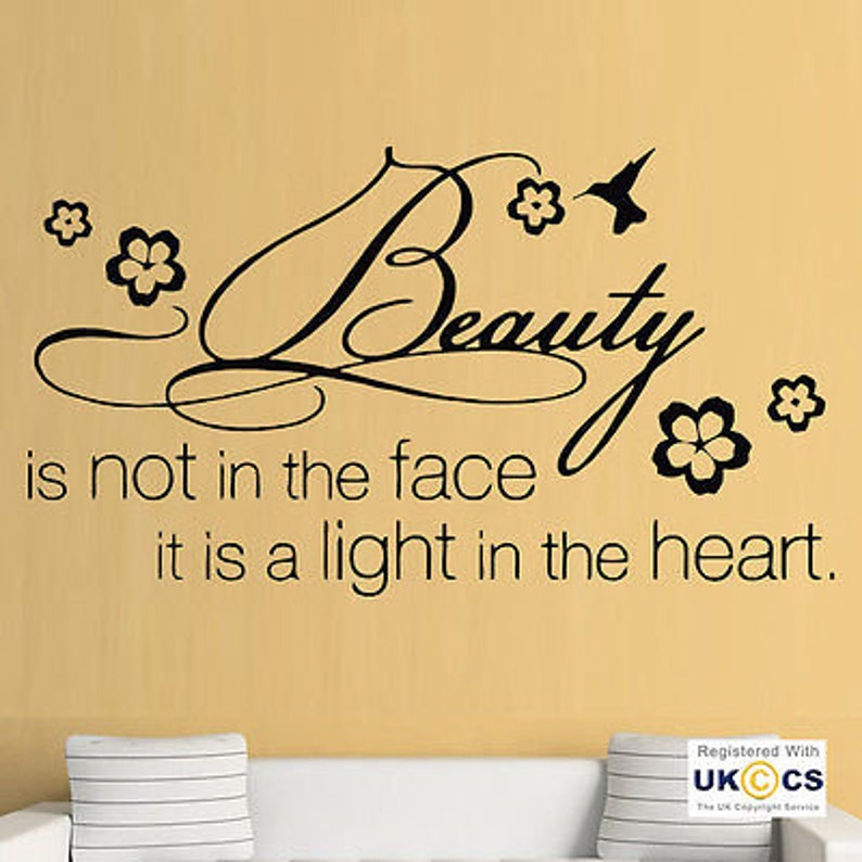 Wall Stickers Beautiful Girls Bedroom Beauty Salon Quote Art Decals Vinyl Home R Decor Decals Stickers Vinyl Art Home Garden Worldenergy Ae