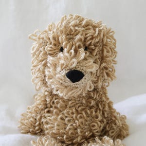 Goldendoodle // Labradoodle // Crochet goldendoodle // Toy doodle dog // Stuffed Goldendoodle // Custom crochet labradoodle // plushie gift
