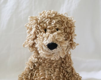 Goldendoodle // Labradoodle // Crochet goldendoodle // Toy doodle dog // Stuffed Goldendoodle // Custom crochet labradoodle // plushie gift