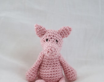 Piglet                 // Crochet Piglet // Crochet Pooh Characters // Custom Pooh