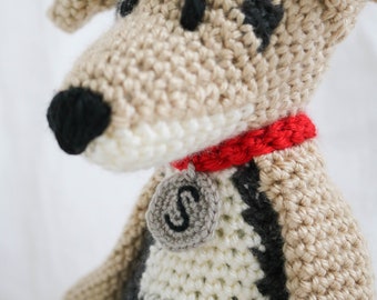 Add-on item: Collar     \\ custom crochet dog \\ crochet dog collar \\ crochet cat collar \\ custom crochet cat