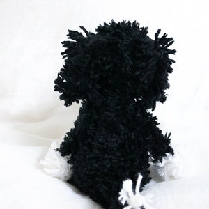 Bernedoodle // Doodle // Crochet bernedoodle // Toy Doodle // Stuffed Bernedoodle // Crochet doodle // Custom dog // image 3