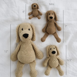 Goldendoodle // Labradoodle // Crochet goldendoodle // Toy doodle dog // Stuffed Goldendoodle // Custom crochet labradoodle // plushie gift image 8