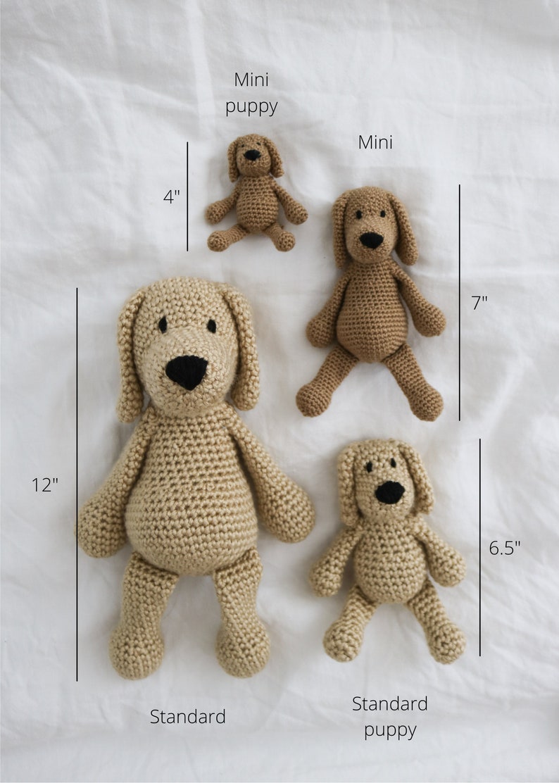 Goldendoodle // Labradoodle // Crochet goldendoodle // Toy doodle dog // Stuffed Goldendoodle // Custom crochet labradoodle // plushie gift image 8