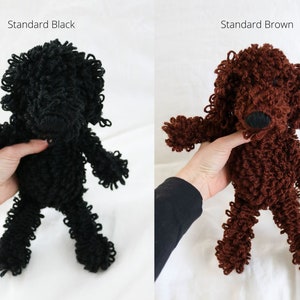 Goldendoodle // Labradoodle // Crochet goldendoodle // Toy doodle dog // Stuffed Goldendoodle // Custom crochet labradoodle // plushie gift image 4