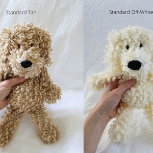 Goldendoodle // Labradoodle // Crochet goldendoodle // Toy doodle dog // Stuffed Goldendoodle // Custom crochet labradoodle // plushie gift image 3
