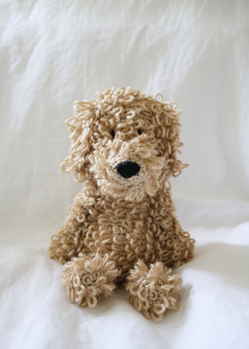 Goldendoodle // Labradoodle // Crochet goldendoodle // Toy doodle dog // Stuffed Goldendoodle // Custom crochet labradoodle // plushie gift image 1
