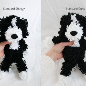 Bernedoodle // Doodle // Crochet bernedoodle // Toy Doodle // Stuffed Bernedoodle // Crochet doodle // Custom dog // Standard