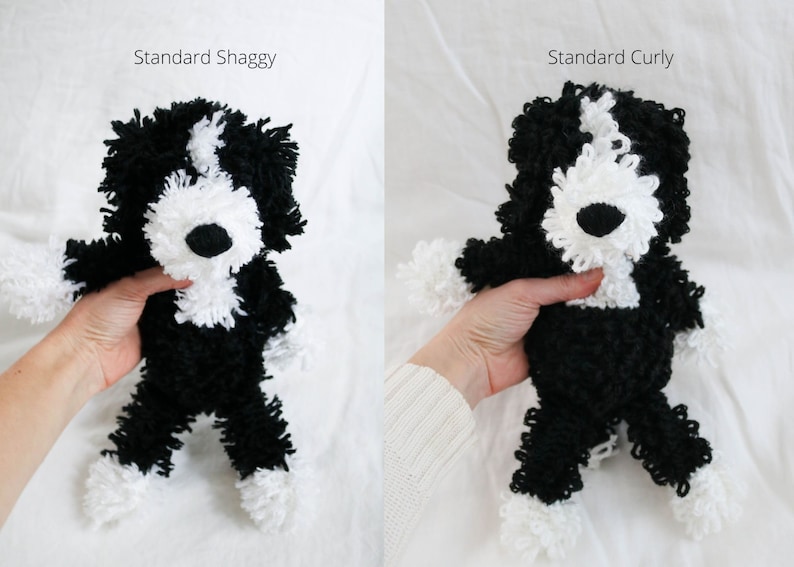 Bernedoodle // Doodle // Crochet bernedoodle // Toy Doodle // Stuffed Bernedoodle // Crochet doodle // Custom dog // Standard