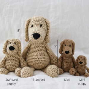 Goldendoodle // Labradoodle // Crochet goldendoodle // Toy doodle dog // Stuffed Goldendoodle // Custom crochet labradoodle // plushie gift image 7