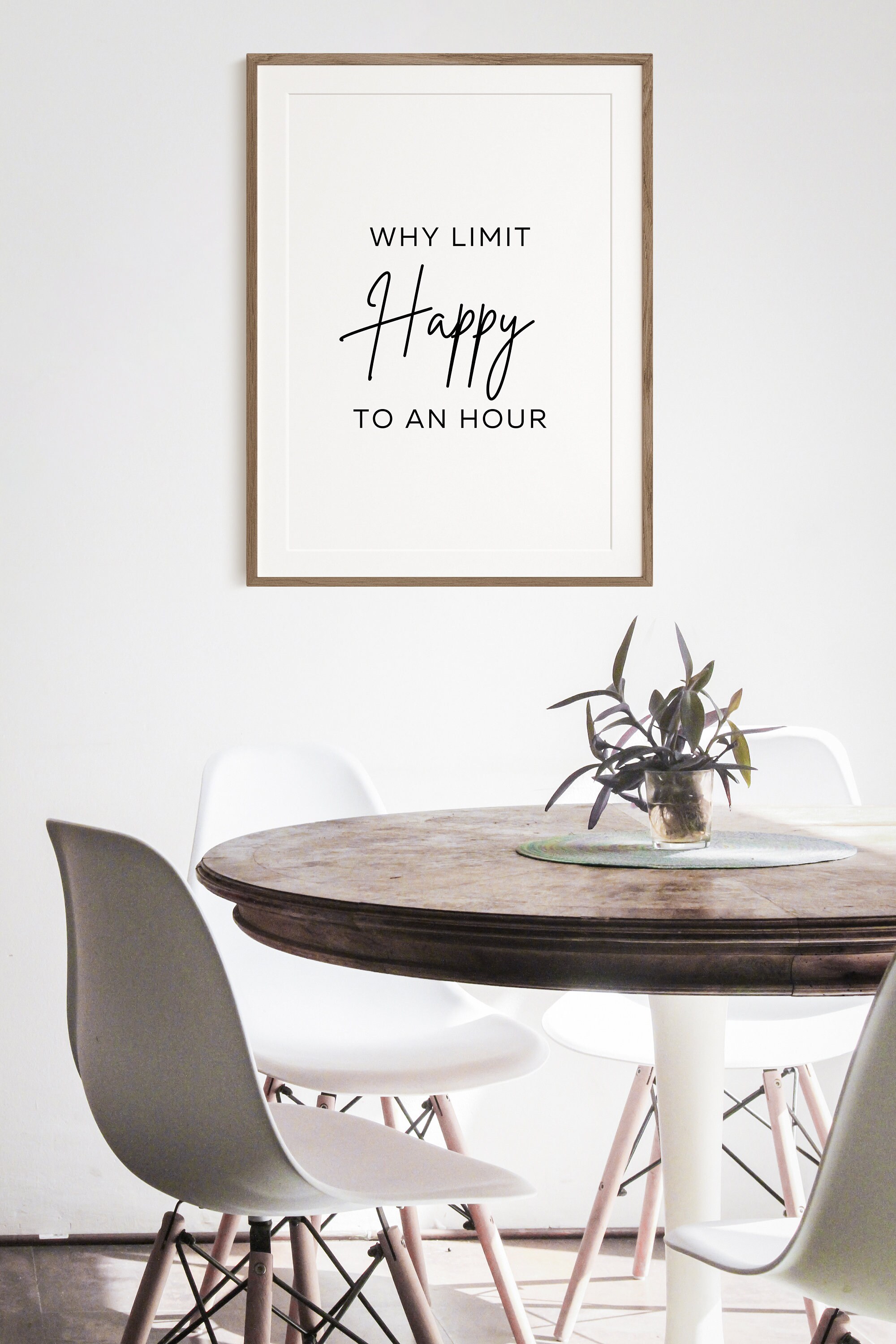 Happiness Printable Wall Art Happy Decoration Boho Etsy