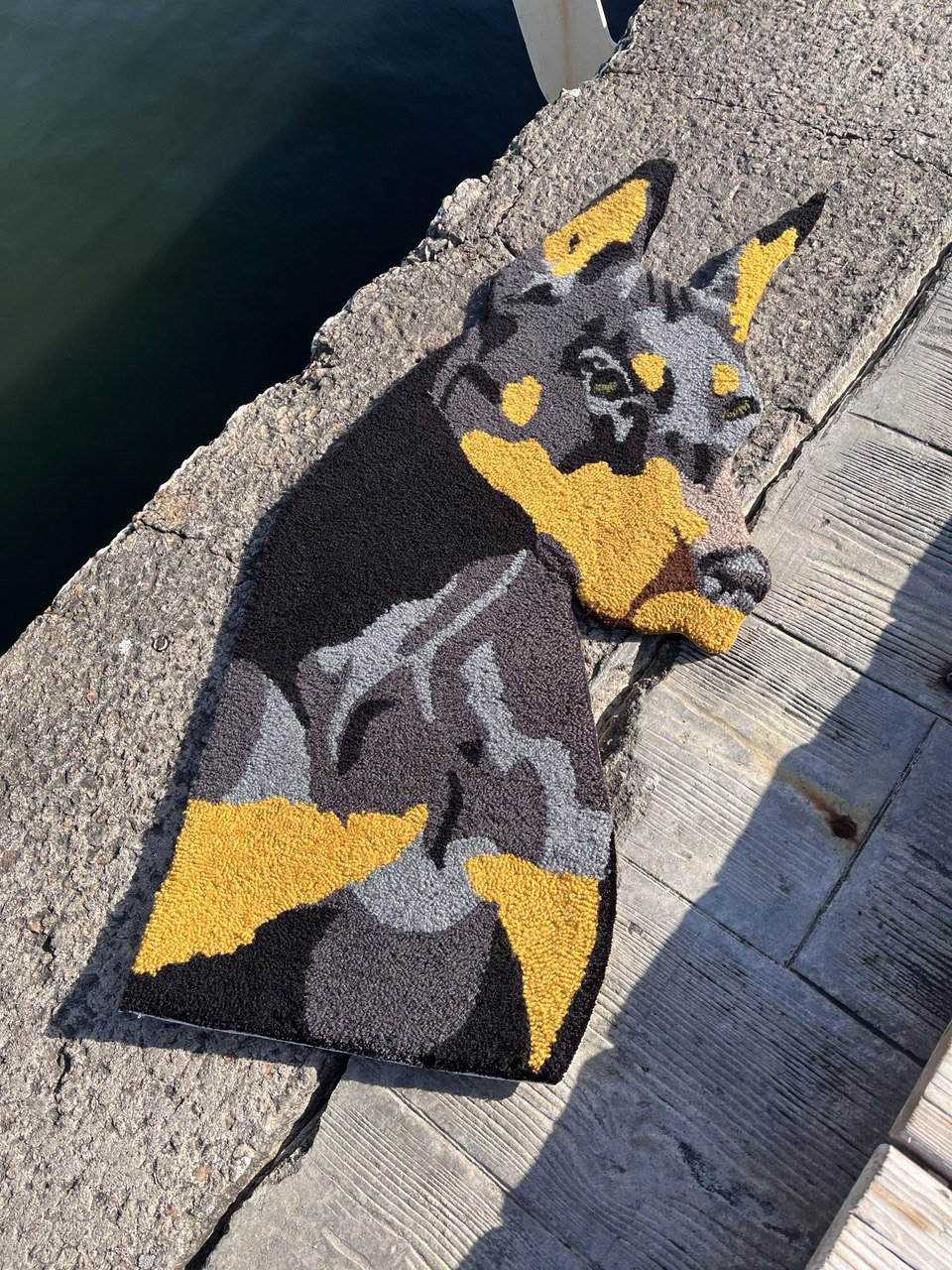 Portrait Rug Pets Rug Commission Rug Custom Tufted Rug Rug Etsy