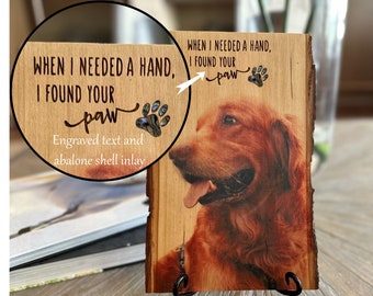 Custom Photo Printed Wooden Plaque - Personalized Home Decor