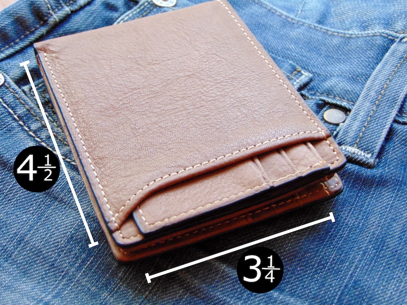 Personalized Wallet Gift for Him Photo Engraved Leather Mens Etsy