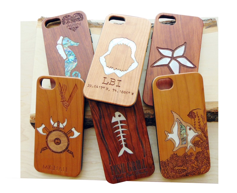 Iphone case custom company logo engraved custom phone case Etsy