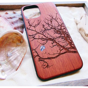 iPhone 16, 15, 14, 13, 12 Pro Max case, Samsung Galaxy S22 ultra, S21, pixel 7 fall design, personalized gift abalone shell inlay phone case
