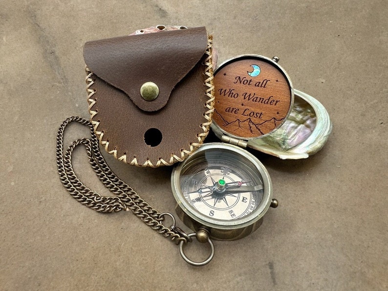 Eagle Scout Gift Personalized Compass, Anniversary, Birthday Gift for