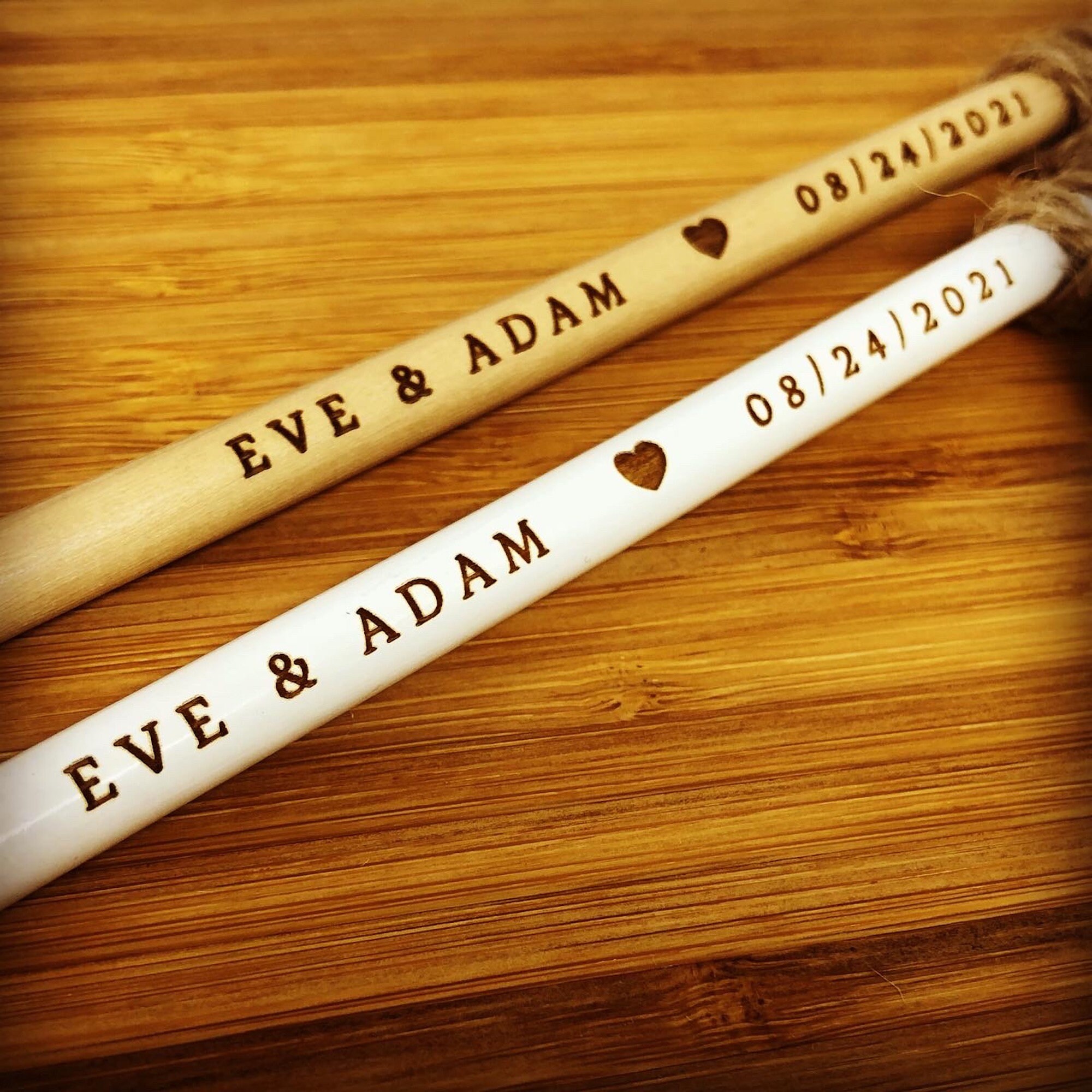 Custom Engraved Pencils Engraved Pencils Engraved Pencils Etsy UK