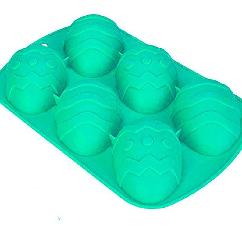 Easter Egg Mould Tray Easter Mould Tray Non Stick Silicone Etsy