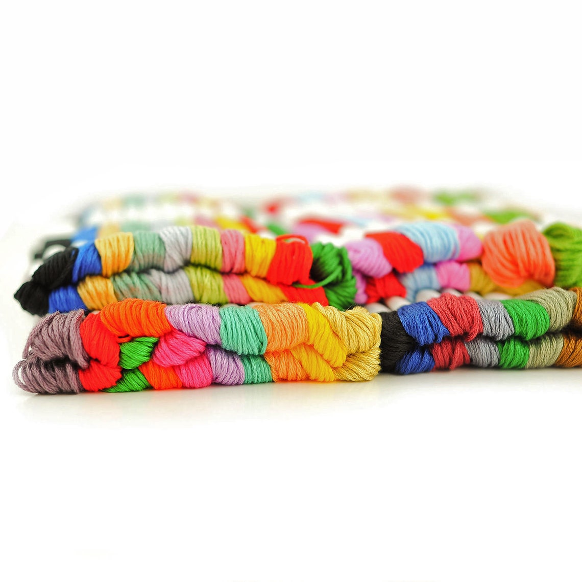Embroidery Thread Skeins Assorted Colour Cotton/Polyester Etsy
