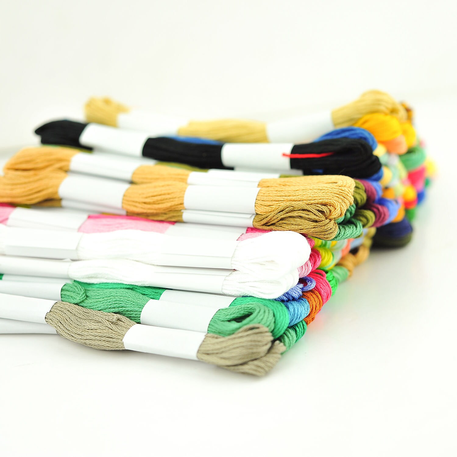 Embroidery Thread Skeins Assorted Colour Cotton/Polyester Etsy