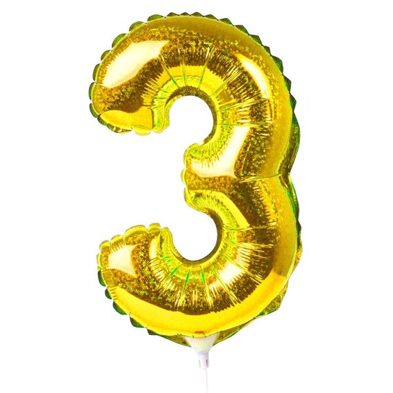 number one mylar balloon