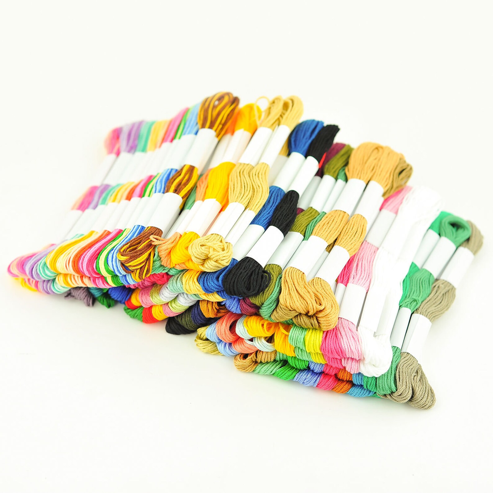 Embroidery Thread Skeins Assorted Colour Cotton/Polyester Etsy