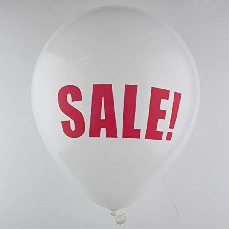 Sale Balloons 50 Pack of 10 SALE Shop Decor Discount Balloons Shop Balloons White Balloons Balloons Latex Balloons Sale Supplies