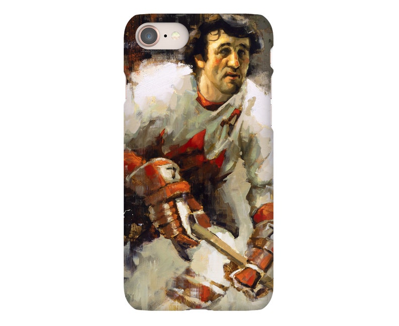 Phil Esposito Phone Case Team Canada 1972 Summit Series Hockey Art, Gift image 1