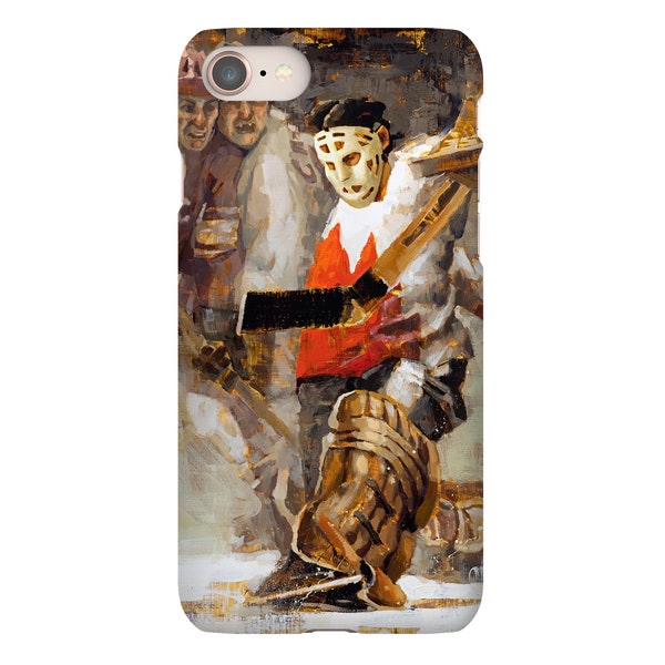 Tony Esposito Phone Case - Team Canada 1972 Summit Series Hockey Art, Gift