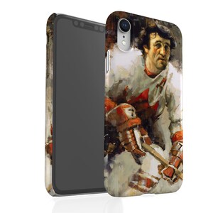 Phil Esposito Phone Case Team Canada 1972 Summit Series Hockey Art, Gift image 3