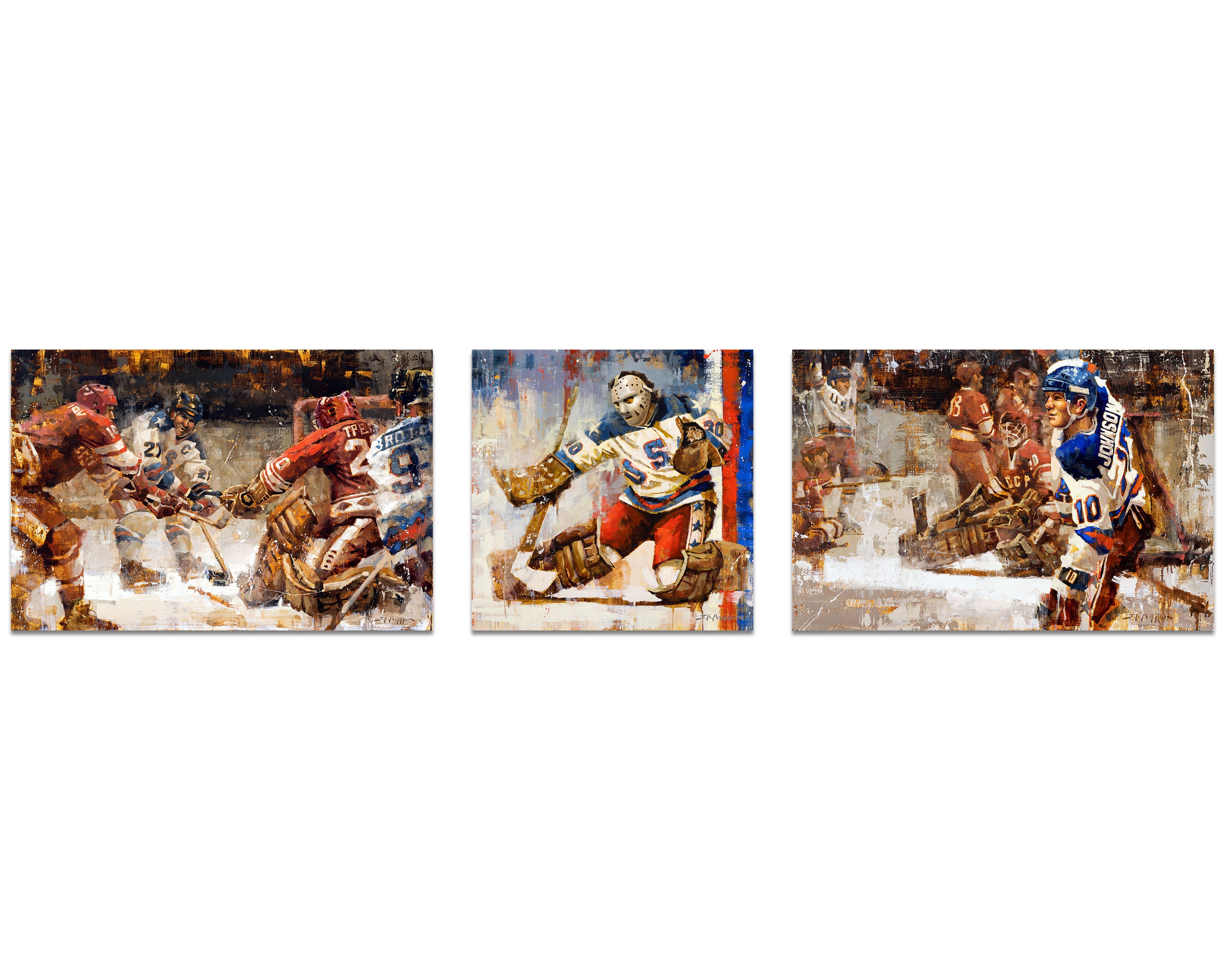 Miracle on Ice Posters Set of 3 Set 1 Horizontal Format - Etsy