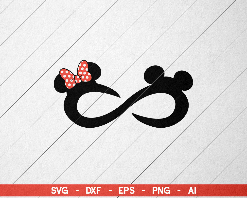 Download Infinity Love svg Disney svg Mickey Mouse Love Minnie | Etsy