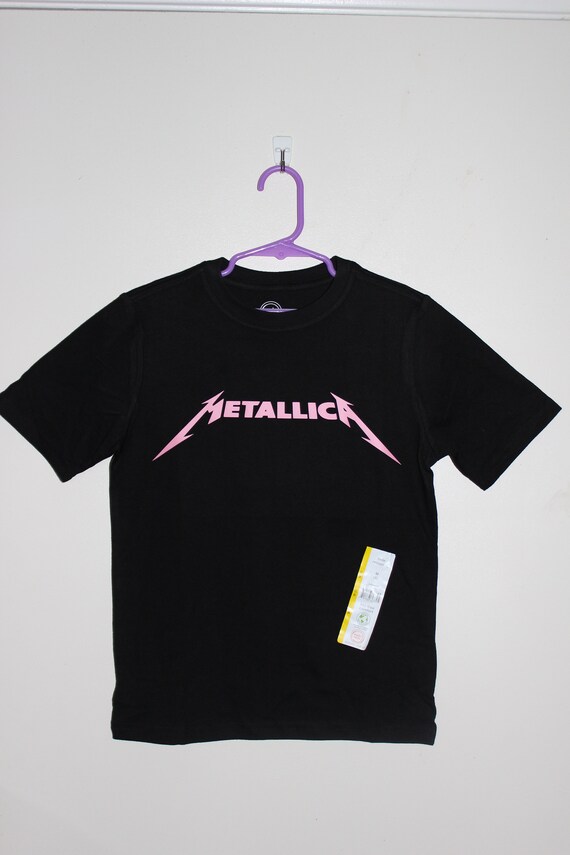 METALLICA Baby Girl T-shirt Sizem 8 