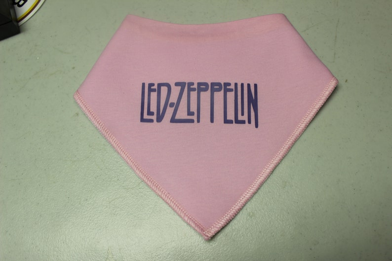 LED-ZEPPELIN Baby Girl Bandana Bib~Take A Look!