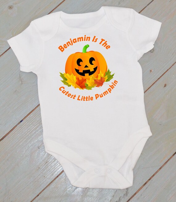 halloween baby vest