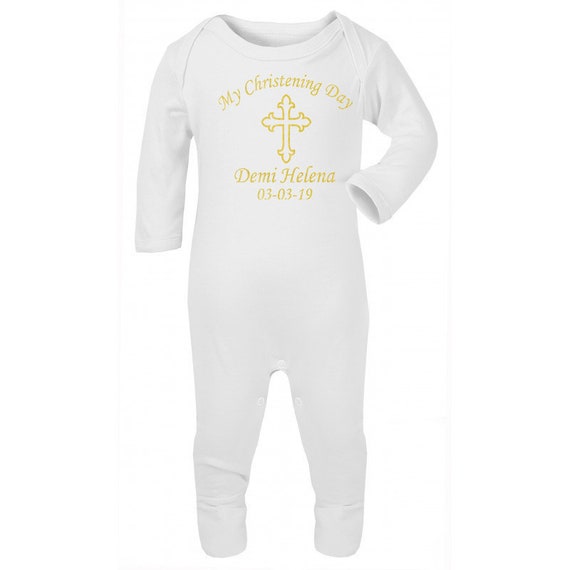 personalised baby gro