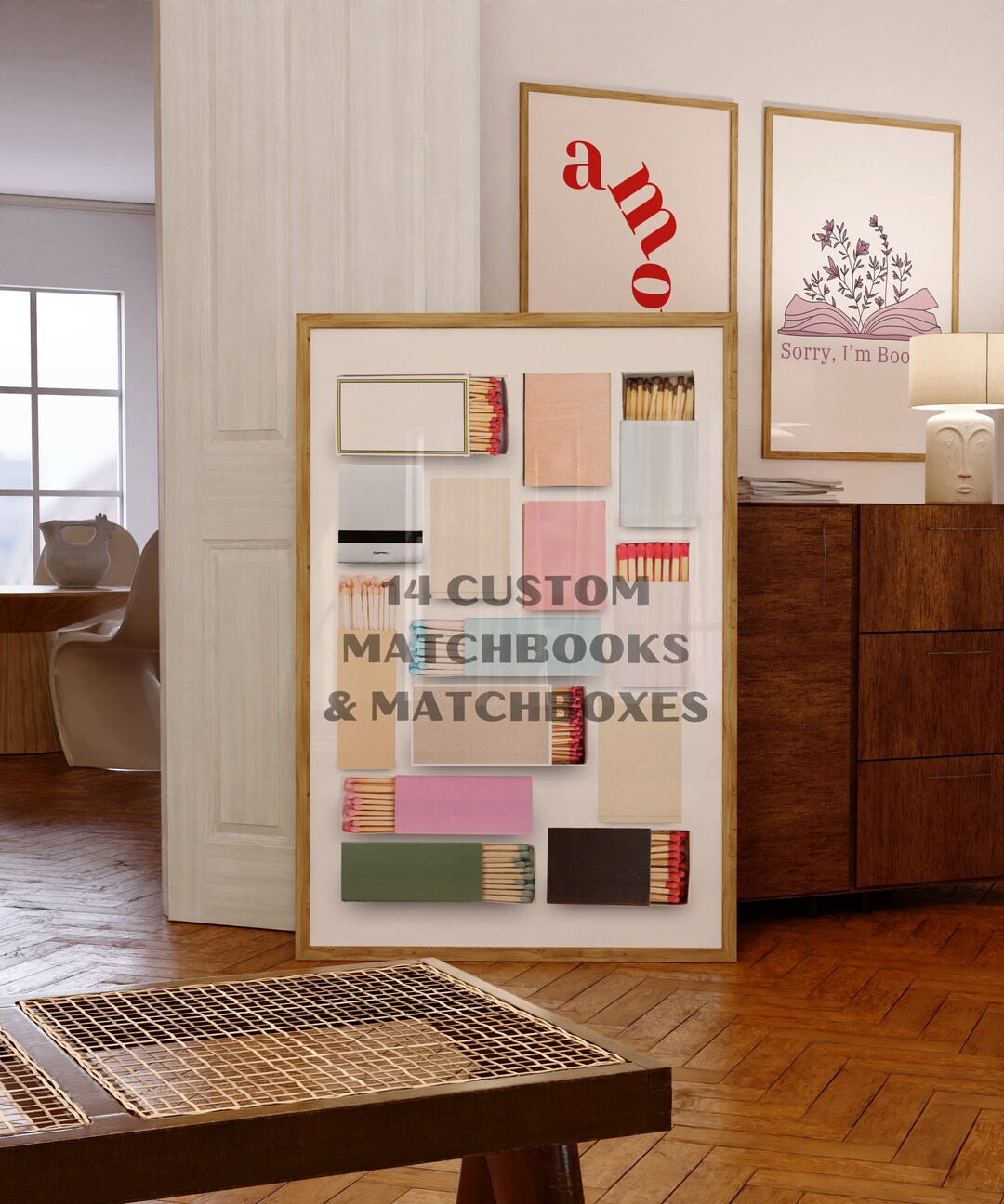 Custom (made-to-order) Matchboxes and Matchbooks Collage Digital Wall ...