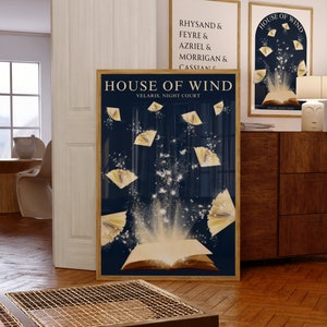 ACOTAR House of Wind Inspired Digital Wall Art/Poster