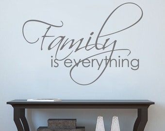 Family is everything wall sticker, family wall stickers, family wall decals, family decal, wall decal family, family wall sticker