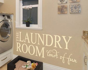 The laundry room laundry room decal, laundry stickers, laundry room sticker, laundry wall quote, laundry wall sticker, laundry room quote