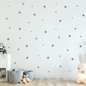Star Wall Stickers, Star Wall Decals, star wall decor, Nursery decor, Nursery wall stickers, Wall decals nursery, Star stickers