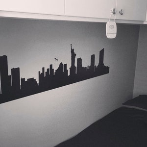 New York wall sticker