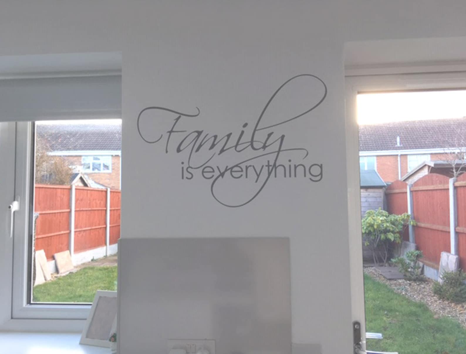 Family is Everything Wall Sticker Family Wall Stickers Etsy