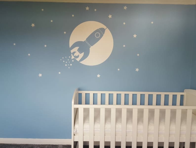 Space Rocket Decal